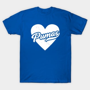 Vintage Pumas School Spirit // High School Football Mascot // Go Pumas T-Shirt
